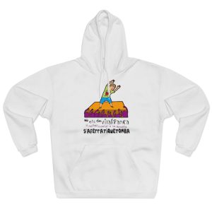 No ets de Vilafranca — Sudadera con capucha cerrada