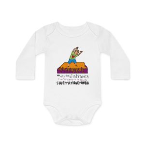 No ets de Vilafranca — Body bebe manga larga organico