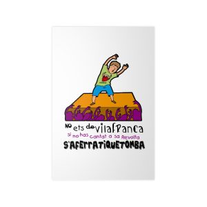 No ets de Vilafranca — Poster en papel fotografico