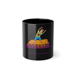 No ets de Vilafranca — Taza negra 325 ml