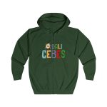 Dali cebes — Sudadera con capucha y cremallera