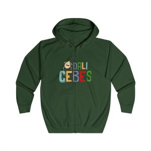 Dali cebes — Sudadera con capucha y cremallera