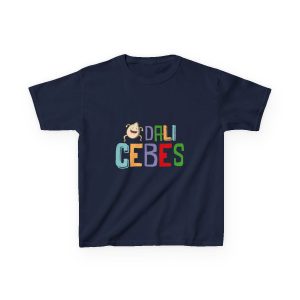 Dali cebes — Camiseta infantil algodon grueso