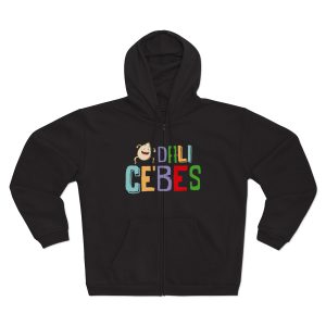 Dali cebes — Sudadera capucha con cremallera premium