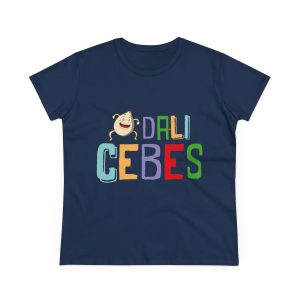 Dali cebes — Camiseta mujer algodon medio