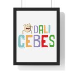 Dali cebes — Poster enmarcado vertical