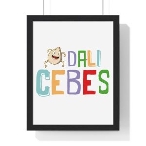 Dali cebes — Poster enmarcado vertical