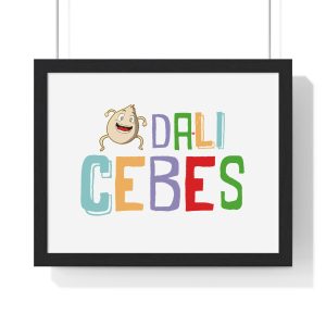 Dali cebes — Poster enmarcado horizontal