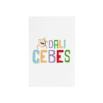 Dali cebes — Cartel de metacrilato con soporte