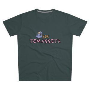 Sor Tomasseta botants — Camiseta hombre corte moderno