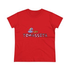 Sor Tomasseta botants — Camiseta mujer algodon medio