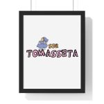 Sor Tomasseta botants — Poster enmarcado vertical