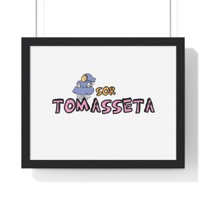 Sor Tomasseta botants — Poster enmarcado horizontal