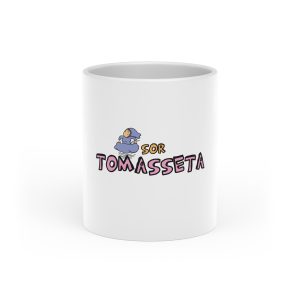 Sor Tomasseta botants — Taza con asa de corazon