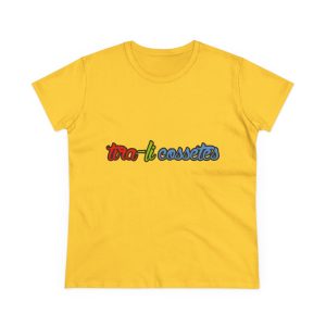 Tra-li cossetes — Camiseta mujer algodon medio