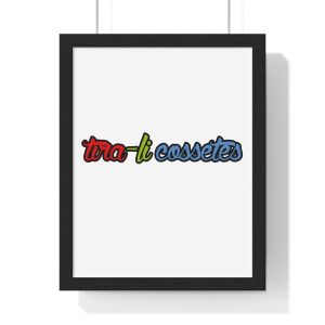Tra-li cossetes — Poster enmarcado vertical