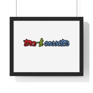 Tra-li cossetes — Poster enmarcado horizontal