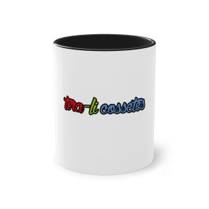 Tra-li cossetes — Taza bicolor