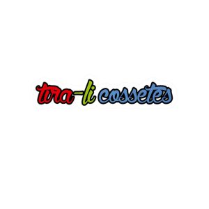 Tra-li cossetes — Pegatinas de vinilo troqueladas