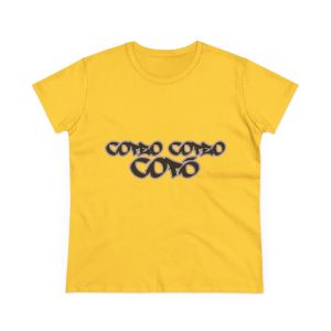 Copeo: COTEÓ, COTÓ — Camiseta mujer algodon medio