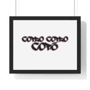 Copeo: COTEÓ, COTÓ — Poster enmarcado horizontal