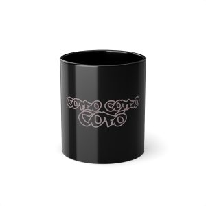 Copeo: COTEÓ, COTÓ — Taza negra 325 ml