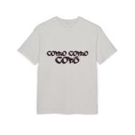 Copeo: COTEÓ, COTÓ — Camiseta oversize gruesa