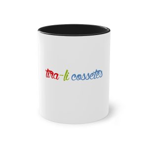 «tira-li cossetes» — Taza bicolor