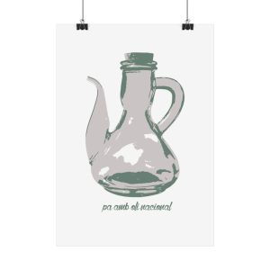 Sitriera oli – Pa amb oli nacional — Poster