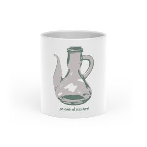 Sitriera oli – Pa amb oli nacional — Taza con asa de corazon