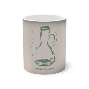 Sitriera oli – Pa amb oli nacional — Taza magica que cambia de color