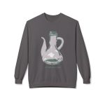 Sitriera oli – Pa amb oli nacional — Sudadera Softstyle cuello redondo