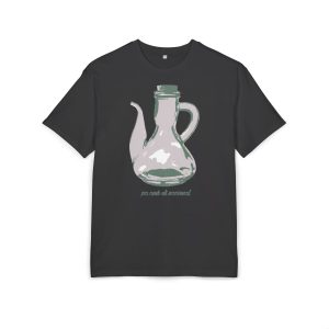 Sitriera oli – Pa amb oli nacional — Camiseta oversize gruesa