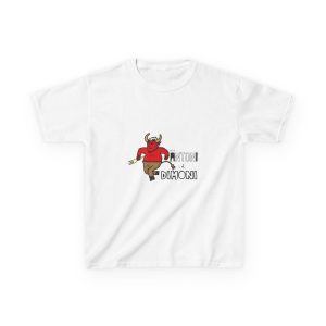 Sant Antoni i el Dimoni — Camiseta infantil algodon grueso
