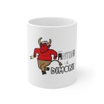 Sant Antoni i el Dimoni — Taza de ceramica