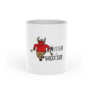 Sant Antoni i el Dimoni — Taza con asa de corazon
