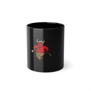 Sant Antoni i el Dimoni — Taza negra 325 ml
