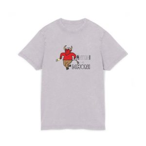 Sant Antoni i el Dimoni — Camiseta lavado acido cuello redondo