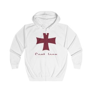 Bandera Sant Joan Ciutadella — Sudadera con capucha y cremallera