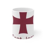 Bandera Sant Joan Ciutadella — Taza de ceramica