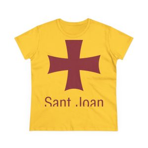 Bandera Sant Joan Ciutadella — Camiseta mujer algodon medio