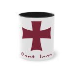 Bandera Sant Joan Ciutadella — Taza bicolor