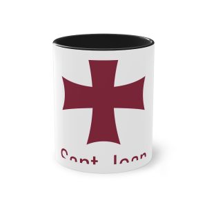 Bandera Sant Joan Ciutadella — Taza bicolor
