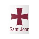 Bandera Sant Joan Ciutadella — Poster en papel fotografico