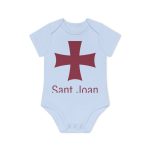 Bandera Sant Joan Ciutadella — Body bebe manga corta organico