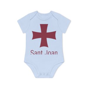 Bandera Sant Joan Ciutadella — Body bebe manga corta organico