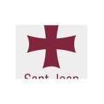 Bandera Sant Joan Ciutadella — Panel de aluminio