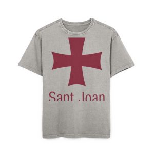 Bandera Sant Joan Ciutadella — Camiseta oversize lavado acido