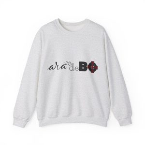 Ara va de bo i Menorca — Sudadera cuello redondo