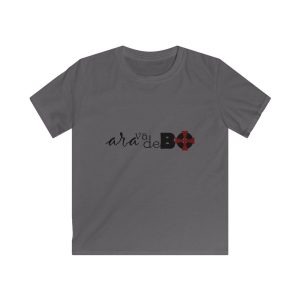 Ara va de bo i Menorca — Camiseta infantil Softstyle